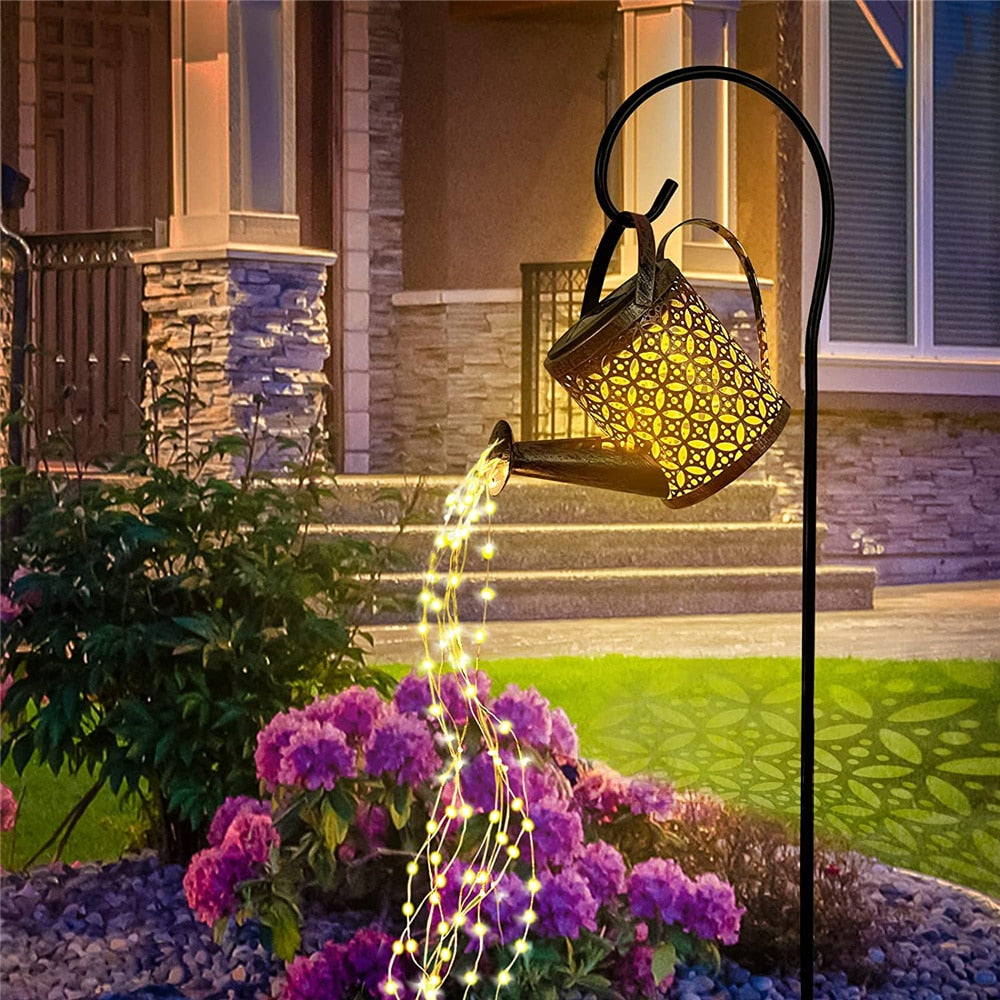 Solar Watering Can Light 